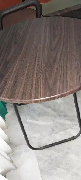 Meja lipat bulat 60 cm