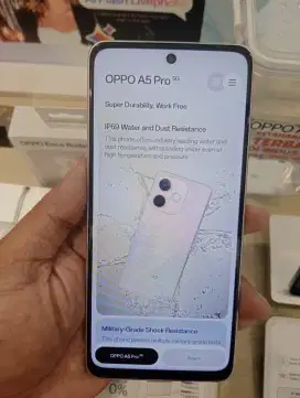 Oppo A5 Pro 16/256 GB free Oppo enco buds3 pro promo cicilan tanpa cc