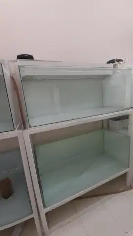 Aquarium akuarium fullset 1 meter