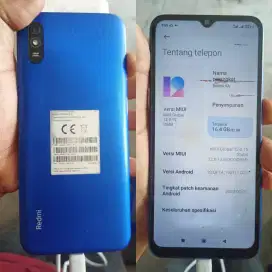 Redmi 9A Ram 3/32 Normal Tangan pertama Dijamin Hp tinggal pakai saja