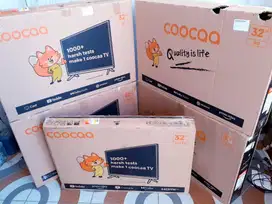 TV LED SMART COOCAA 32IN DIGITAL DVB - T2 YOUTUBE SEGEL GARANSI