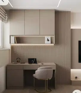 Kabinet & meja belajar kece, bikin betah belajar!