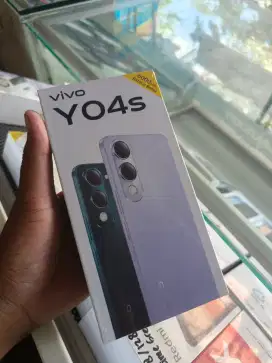 New Vivo y04s ram4/64 garansi resmi 1 tahun