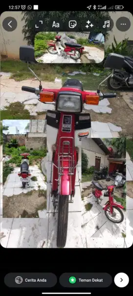 Honda clasik c700 tahun 81