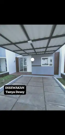 DISEWAKAN RUMAH CLUSTER DI THE ANGGANA VILLAGE CIBINONG