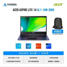 Laptop Acer Aspire Lite 14 Al1 14M 3MID Magical Color Intel Core i3