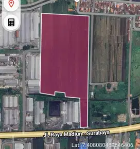lahan industri murah krian sidoarjo jawa timur
