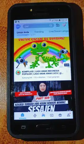 Jual HP samsung kwa wa fb youtube dan lain