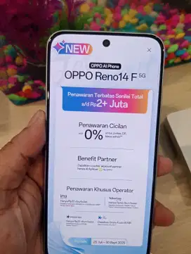 OPPO RENO 14 F 5G 12/512 GB bisa cicilan tanpa kartu kredit