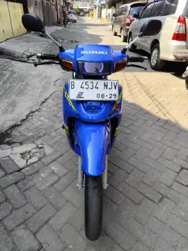 Suzuki Satria RU 120 lumba Kenny Robert