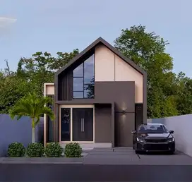 Rumah Mezzanine Kekinian di Pondok Terong Cipayung: 5 Menit ke Stasiu