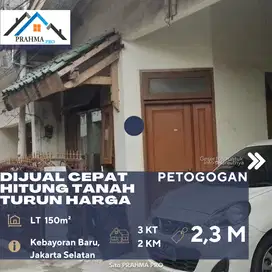 Kebayoran Baru Jaksel Jual Rumah Hitung Tanah Lokasi Strategis Cocok U
