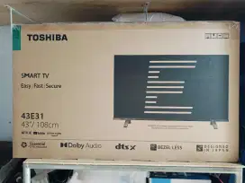 Led TOSHIBA 43 INCH 43E31KP SMART DIGITAL TV UNIT BARU