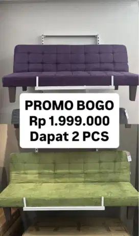 PROMO SOFABED 1JT BARU