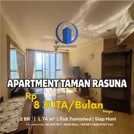 Apartment Taman Rasuna, 2 BR , T 12 ,LT 19 , Full furnished , Fasilita
