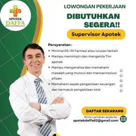 Supervisor Apotek