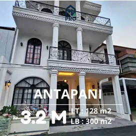 Rumahnya mewah Eropa Klasik Dalam Komplek Antapani  Bandung
