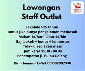 Lowongan Staff Outlet Nasi Goreng