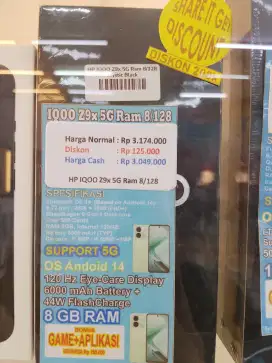 Kredit hp iqoo  Z9x