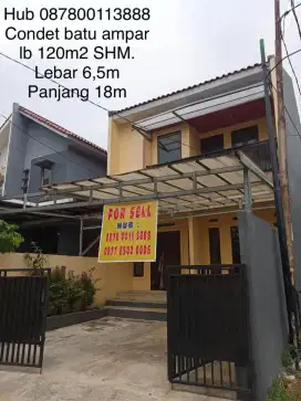 Dijual Rumah 2Lt 4KT 3KM lingkungan nyaman