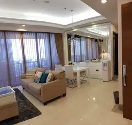 Disewakan Apartemen District 8, 2 Kamar Luas 153m2, FULLY FURNISHED