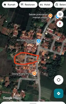 Di sewakan tanah kosong pinggir jalan raya