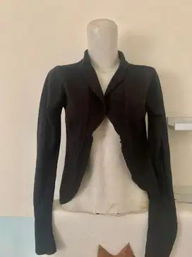 Cardigan Hitam knit