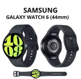 SAMSUNH WATCH 6 44MM SILVER,BLACK