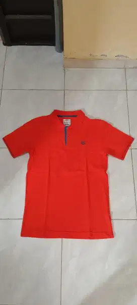 Kaos Kerah Nevada Orange Size L
