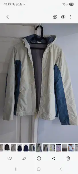 Jaket bekas masih layak pakai