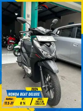HONDA BEAT DELUXE 2024 BEKAS BERKUALITAS HIKMAH MOTOR KEPUH MALANG