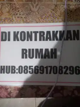Disewakan Kontrakan Lokasi Strategis