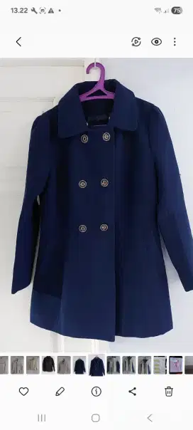 Coat blazer Wanita