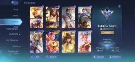 akun ml mobile legends allkos milik pribadi