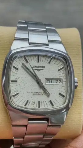 Jam tangan longines Conquest automatic day date jumbo 1528 original