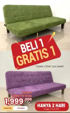 Sofa Bed Buy 1 get 1