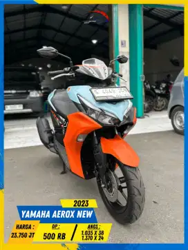 YAMAHA AEROX NEW 2023 PLAT S MURAH POLL HIKMAH MOTOR KEPUH MALANG