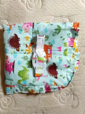 Selimut bayi dan tutup mata