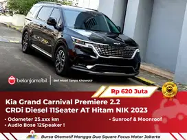 [ WARRANTY ] Kia Grand Carnival 2.2 CRDi Diesel AT Hitam 2023/2024