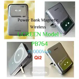 Power Bank Wireless Ugreen Qi2 10.000Mah