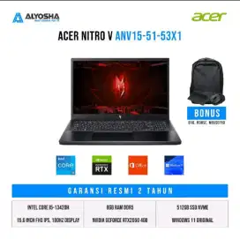 Acer Nitro V ANV15-51-53X1 Intel i5 13420H 8GB SSD 512GB RTX2050