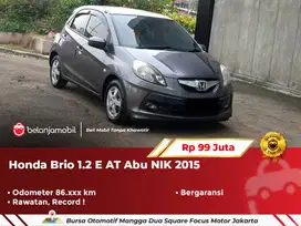 [ GARANSI 1TH ] Honda Brio 1.2 E AT Abu NIK 2015/2016