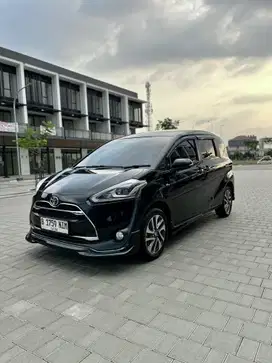 [LOW KM] TOYOTA SIENTA Q AT 2017 Hitam