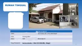Dijual Rumah Krukut Limo Depok