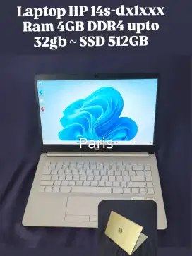 Laptop HP 14s And Athlon Gold 3000 4/512gb