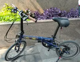 Jual sepeda lipat champ limited edition wonderfull indonesia
