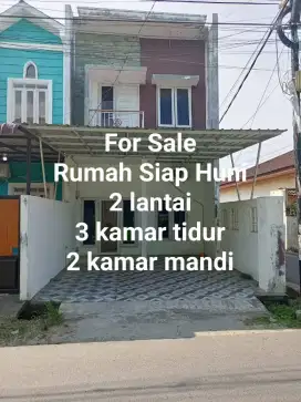 RUMAH MURAH SIAP HUNI 2 Lantai