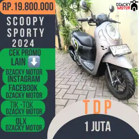 SCOOPY SPORTY 2024 SECOND LIKE NEW