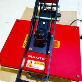 Mesin Press Kaos 33x45 cm EU PRO High Pressure sablon DTF distro