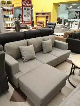 Glivel sofa corner grey